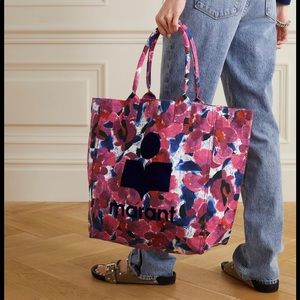 Isabel Marant Logo Printed Tote